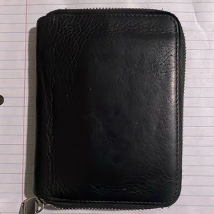 Tiffany & Co Real Leather Zip Up Wallet Man Or Woman